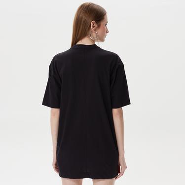  Calvin Klein Relaxed Fit Kadın Siyah Elbise