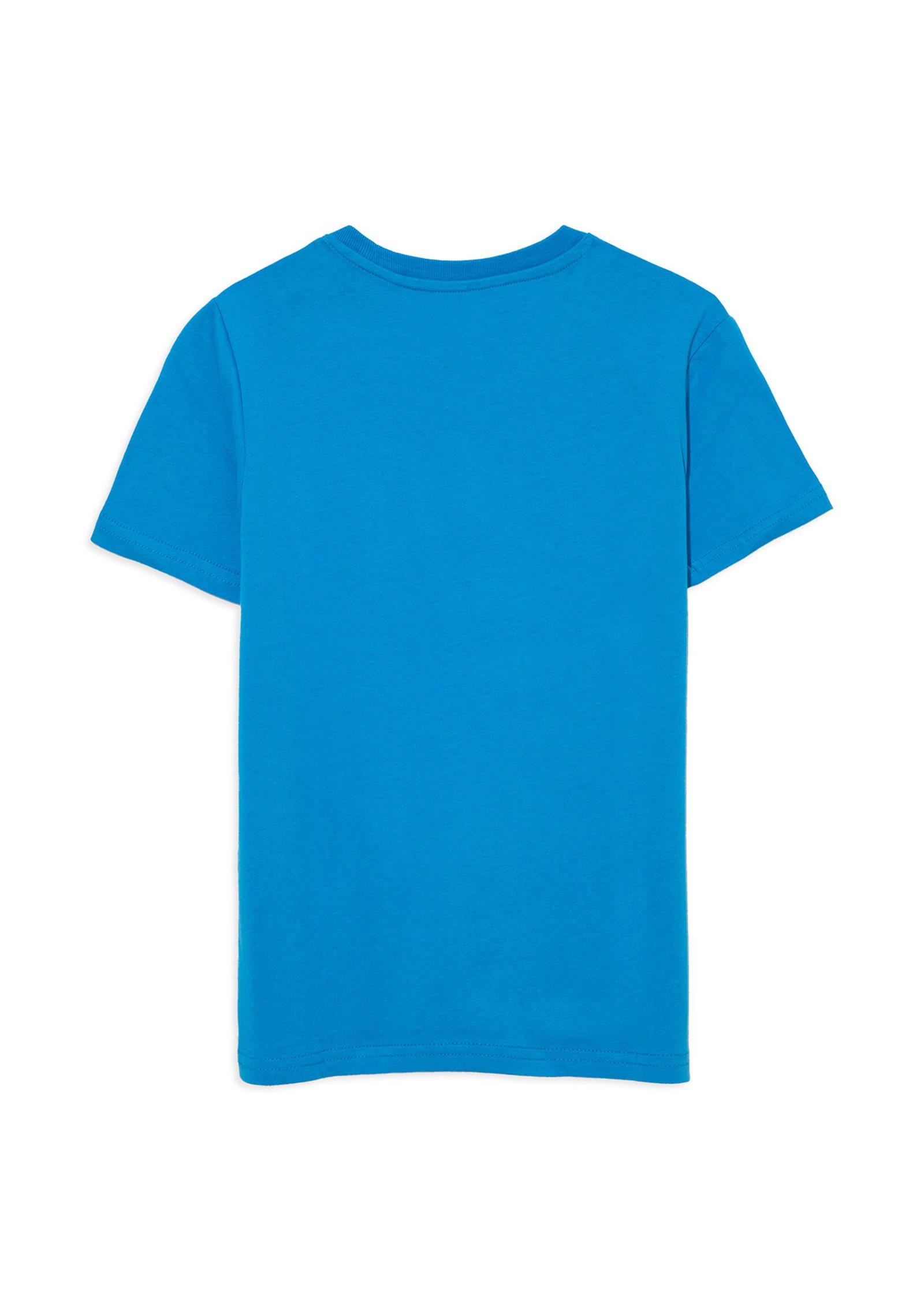Mavi Mavi Balık Logo Baskılı Mavi Tişört Regular Fit / Normal Kesim 6610111-70882
