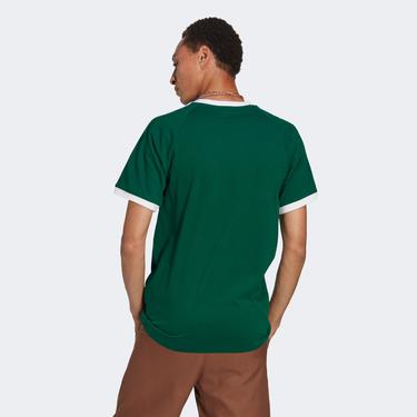  adidas Adicolor Classics 3-Stripes  Erkek Yeşil T-Shirt