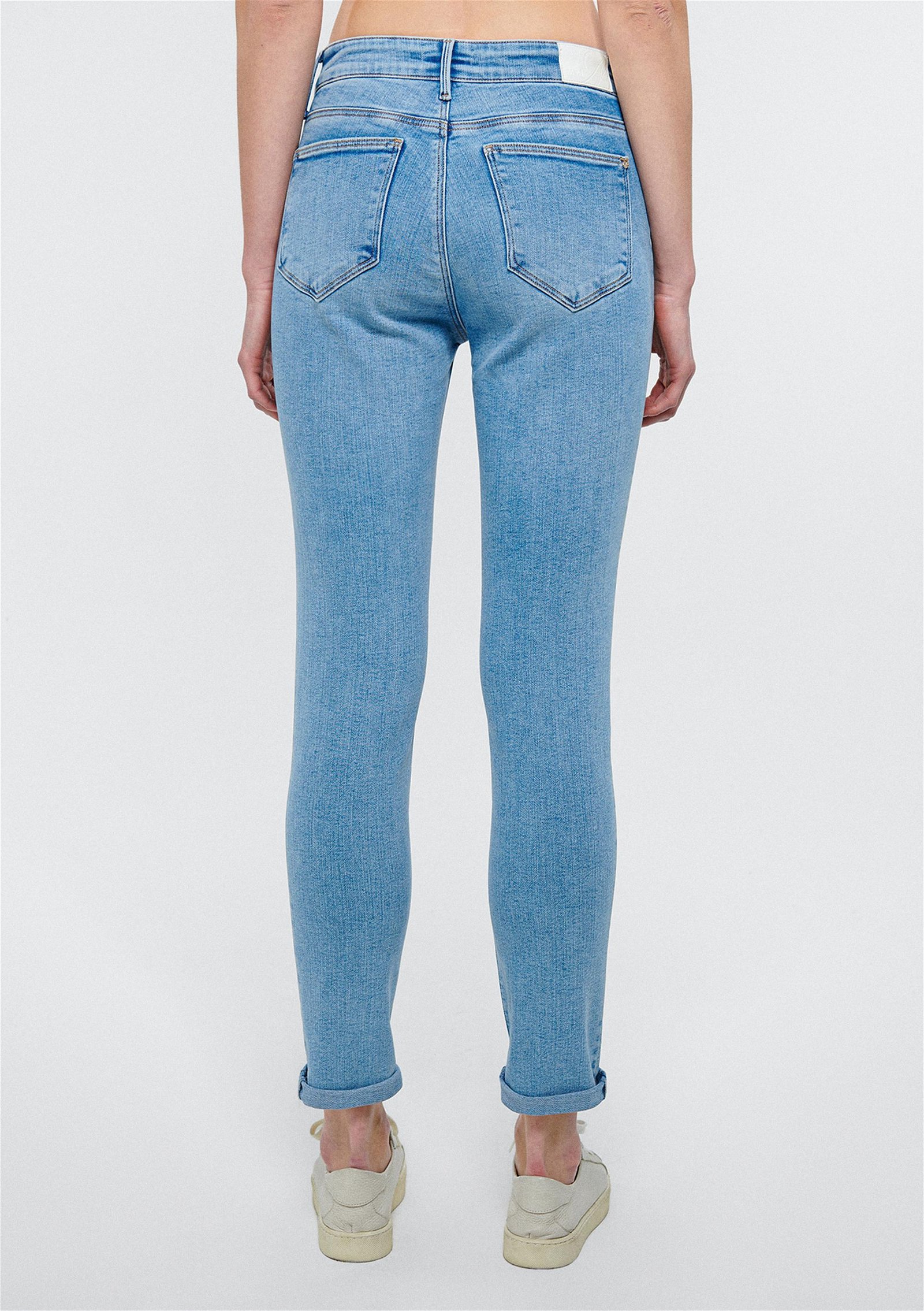 Mavi Ada Puslu Mavi Vintage Jean Pantolon 1020583658