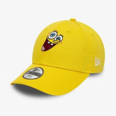  New Era Chyt Sponge Bob 9Forty Spongebob Çocuk Sarı Şapka