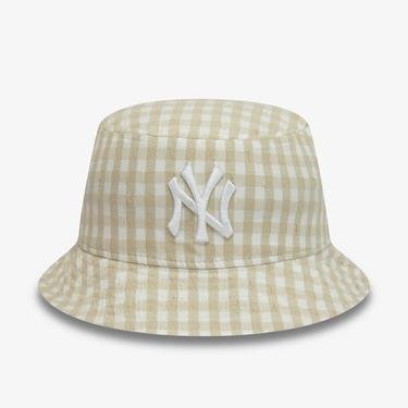  New Era New York Yankees Stn Kadın Krem Şapka