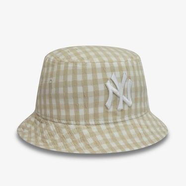  New Era New York Yankees Stn Kadın Krem Şapka
