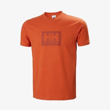  Helly Hansen Hh Box T Erkek Turuncu T-Shirt