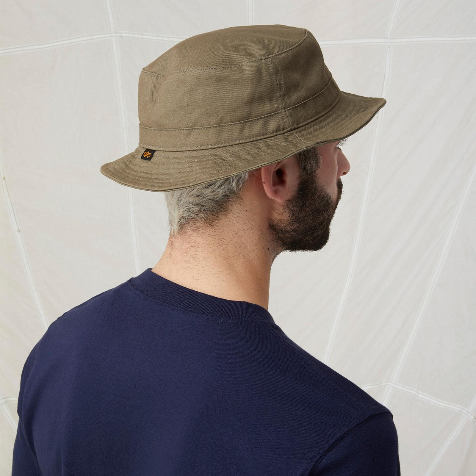 Alpha Industries Cotton Bucket Hat Erkek Yeşil Şapka