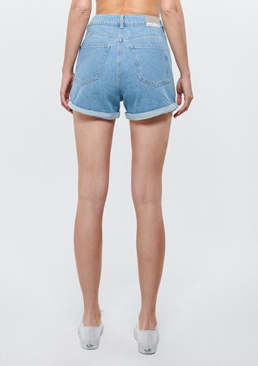  Mavi CLARA Açık Mavi 90s Jean Şort 1450184391