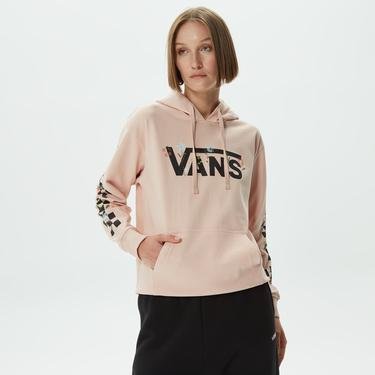  Vans Wyld Tangle Micro Ditsy Kadın Pembe Sweatshirt