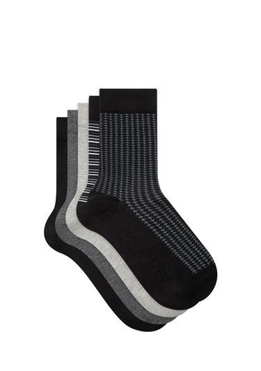  Mavi 5li Soket Çorap 0911171-900