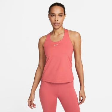  Nike Dri-Fit Swoosh Tank Kadın Pembe Kolsuz T-Shirt
