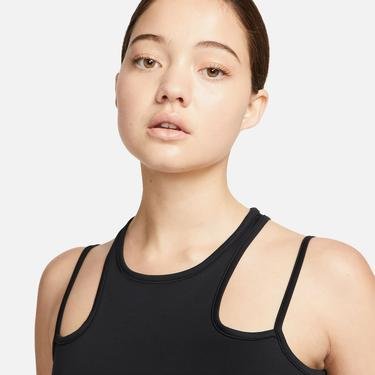  Nike Dri-Fit Tank Kadın Siyah Kolsuz T-Shirt