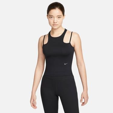  Nike Dri-Fit Tank Kadın Siyah Kolsuz T-Shirt