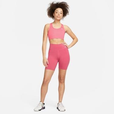  Nike Dri-Fit Swoosh Nonpded Kadın Pembe Bra