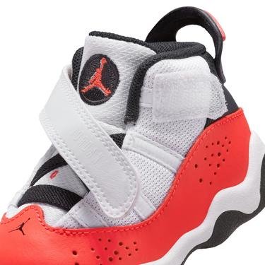  Jordan 6 Rings Çocuk Kırmızı Spor Ayakkabı