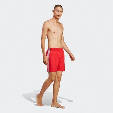  adidas Originals Adicolor 3-Stripes   Erkek Kırmızı Mayo Şort