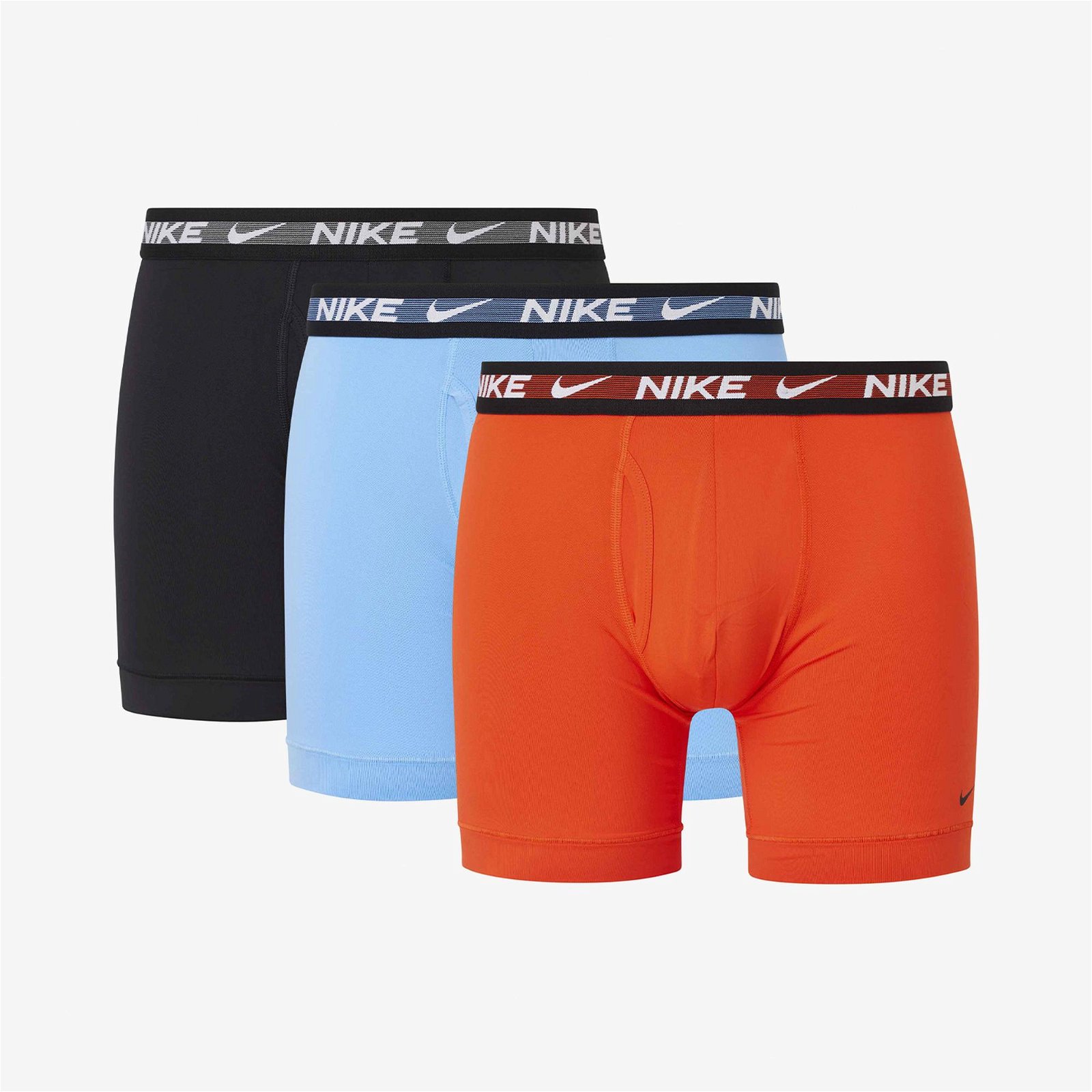 Nike Brief 3'lü Erkek Renkli Boxer