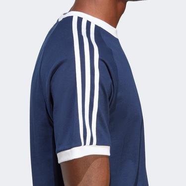  adidas Adicolor Classics 3-Stripes  Erkek Lacivert T-Shirt