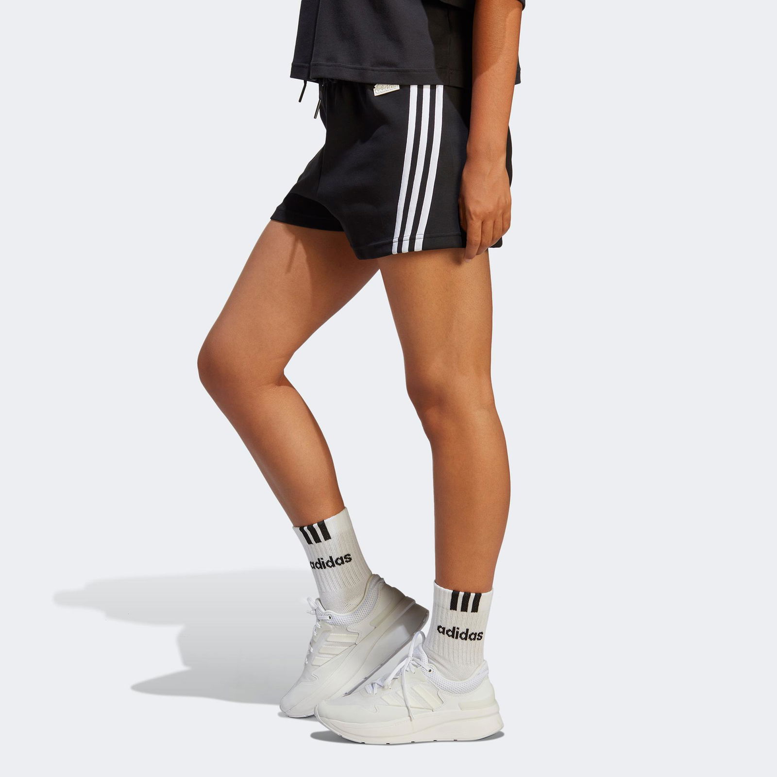 adidas Future Icons 3-Stripes  Kadın Siyah Şort