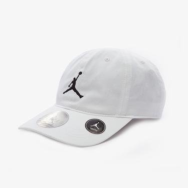  Jordan Curvebrim Adjustable Hat Çocuk Beyaz Şapka