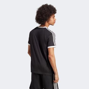  adidas Adicolor Classics 3 Stripes Erkek Siyah T-Shirt