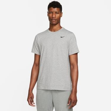  Nike Dri-Fit Dri-Fitc Crew Solid Erkek Gri T-Shirt