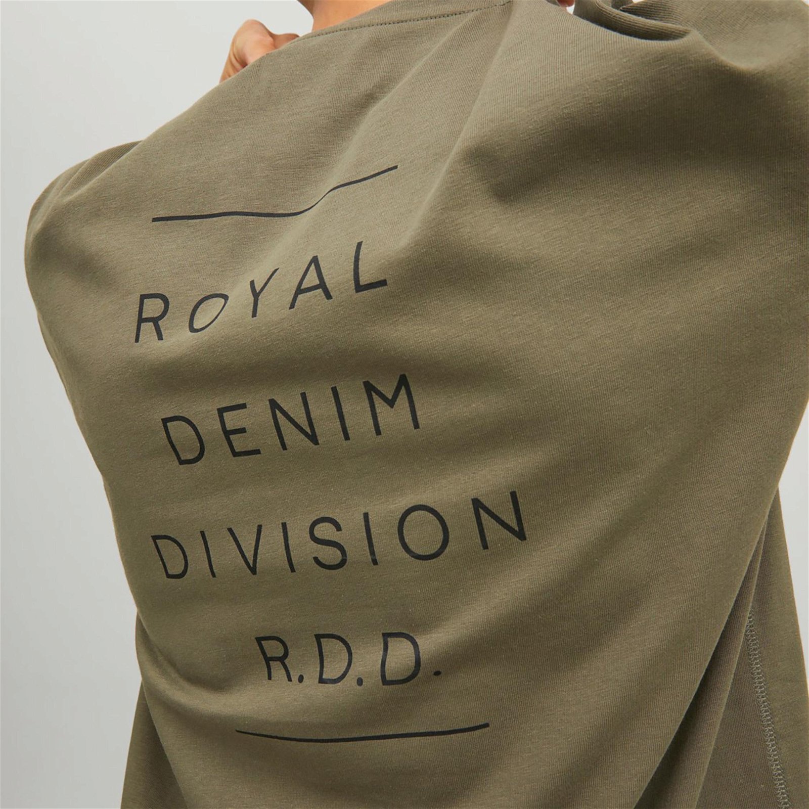 R.D.D Royal Denim Division Rddcalvin Kısa Kollu Erkek Yeşil T-Shirt