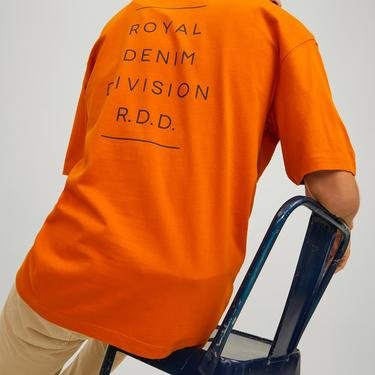  R.D.D Royal Denim Division Rddcalvin Kısa Kollu Erkek Turuncu T-Shirt