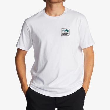  Billabong Walled Erkek Beyaz T-Shirt