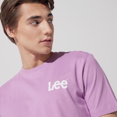  Lee Erkek Pembe T-Shirt