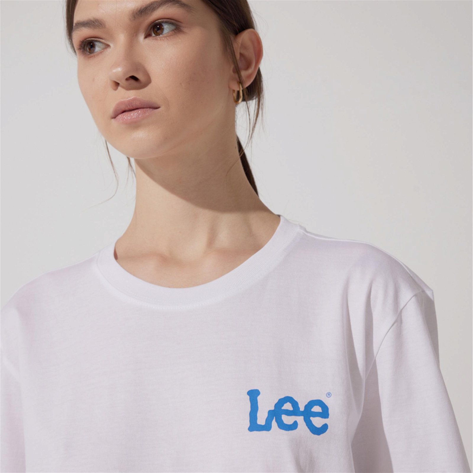 Lee Erkek Beyaz T-Shirt