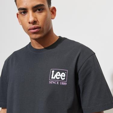  Lee Erkek Siyah T-Shirt