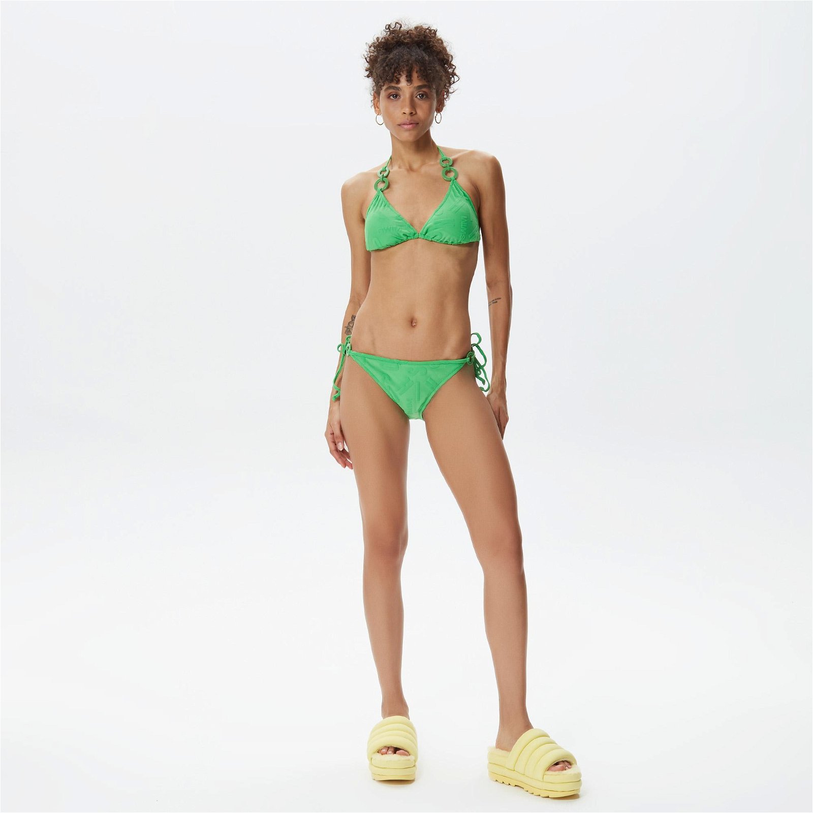 Moschino Kadın Yeşil Bikini Üstü