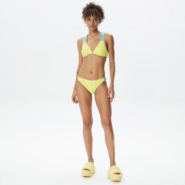  Moschino Kadın Sarı Bikini Altı