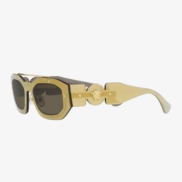  Versace 0VE2235 Erkek Kahverengi Güneş Gözlüğü