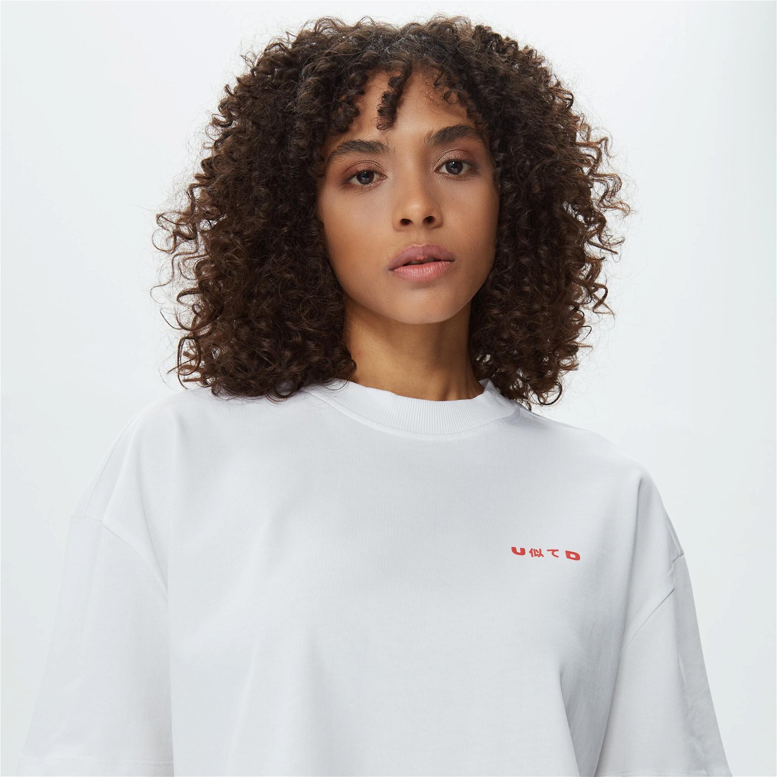 UNITED4 Classic Kadın Beyaz T-Shirt