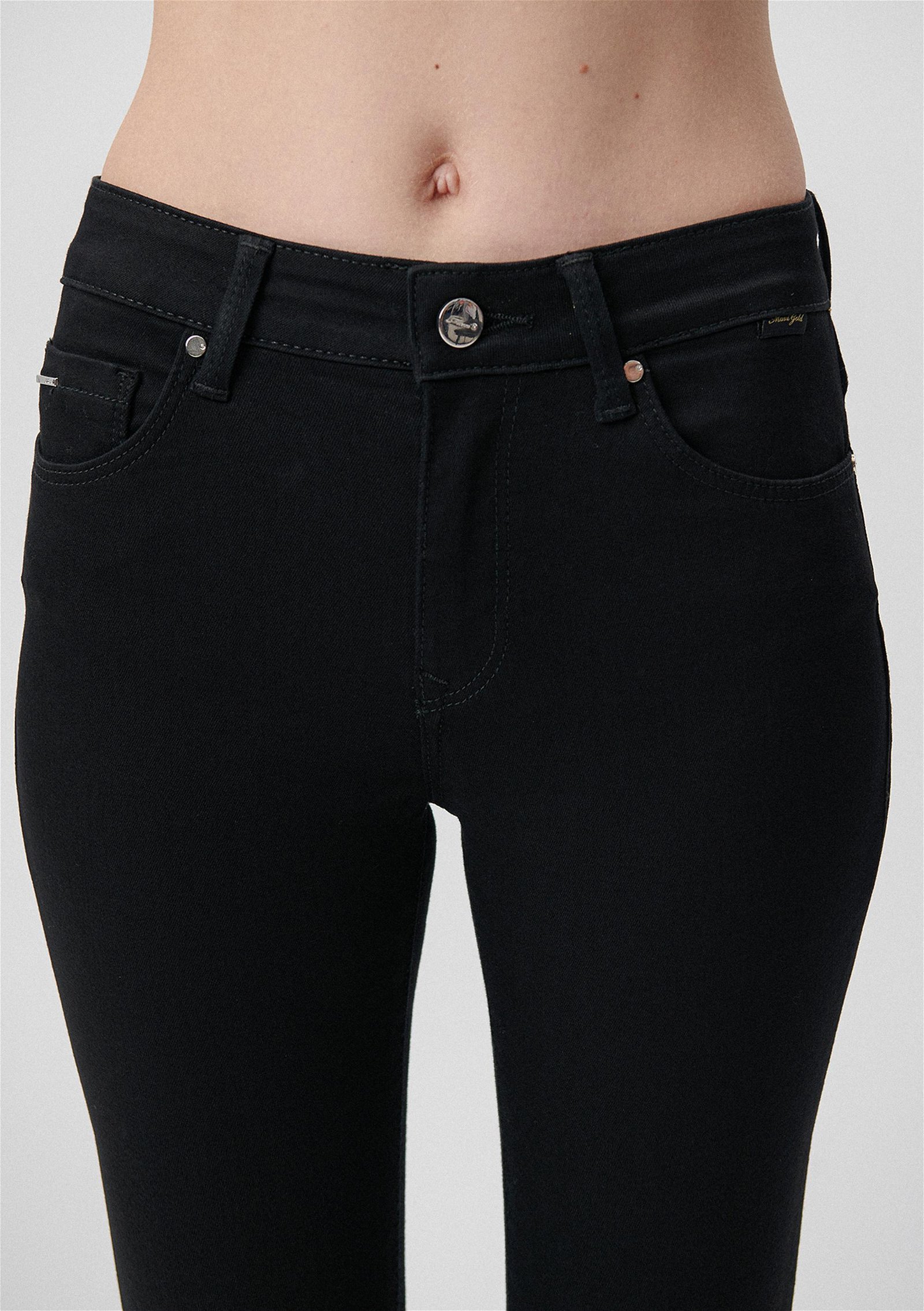 Mavi Tess Siyah Gold Luxury Jean Pantolon 100328-32092