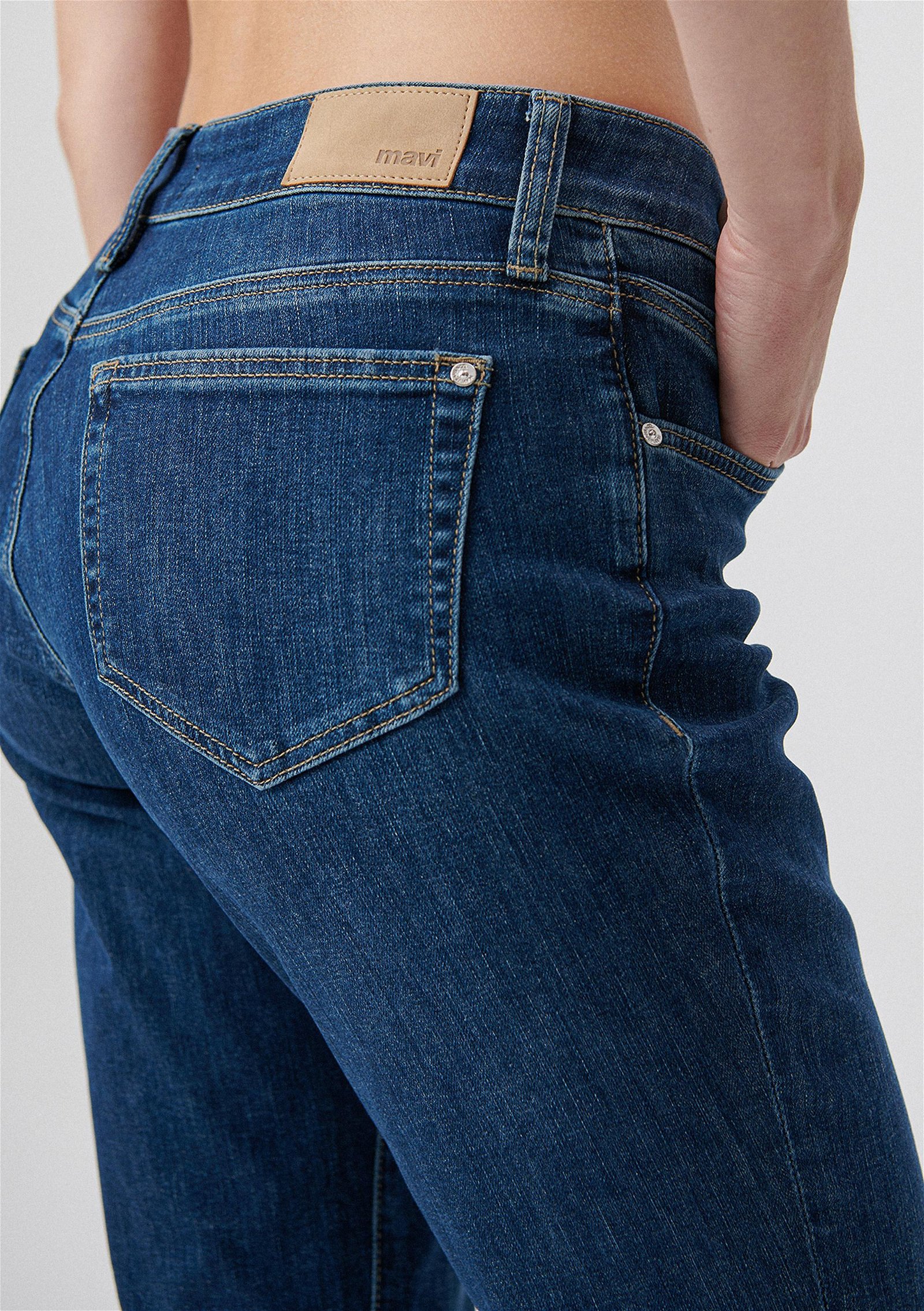 Mavi Ada Koyu Mavi Vintage Jean Pantolon 1020535596
