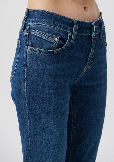  Mavi Ada Koyu Mavi Vintage Jean Pantolon 1020535596