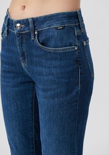  Mavi Ada Koyu Mavi Vintage Jean Pantolon 1020535596