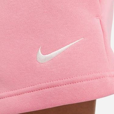  Nike Sportswear Phoenix Fleece High Rise Kadın Pembe Şort