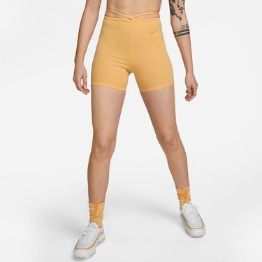  Nike Sportswear Evrdy Mod High Rise Bike Short Kadın Sarı Tayt