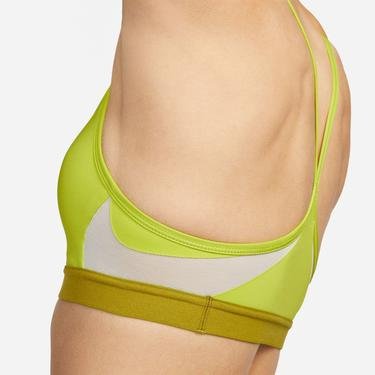  Nike Indy V-Neck Kadın Sarı Bra