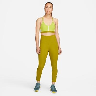  Nike Indy V-Neck Kadın Sarı Bra