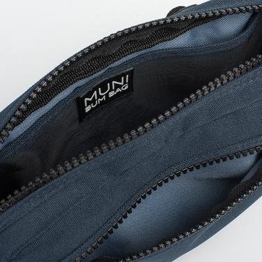 MuniBum Bag Grace Single Bumbag Unisex Lacivert Bel Çantası