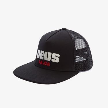  Deus Ex Machina Akin Trucker Erkek Siyah Şapka