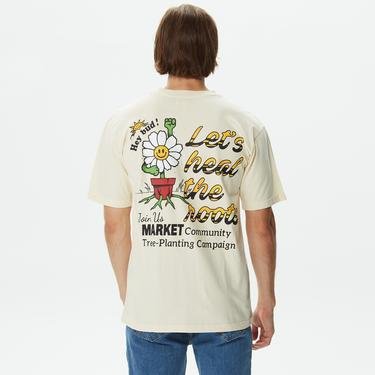  Market The Roots Erkek Bej T-Shirt
