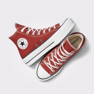  Converse Chuck Taylor All Star Lift Platform Seasonal Color Kadın Kiremit Sneaker