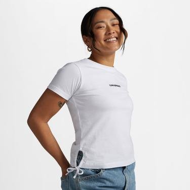  Converse Wordmark Fashion Kadın Beyaz T-Shirt