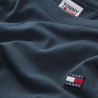  Tommy Jeans Classic Tommy Xs Badge Erkek Mavi T-Shirt