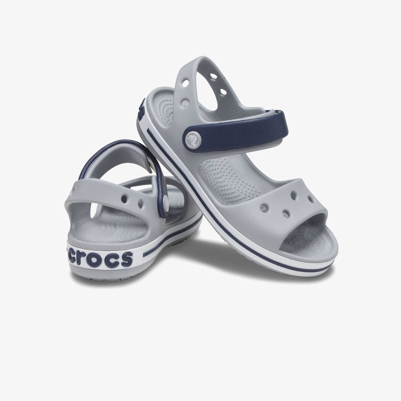 Crocs Crocband Sandal Kids Çocuk Gri Terlik