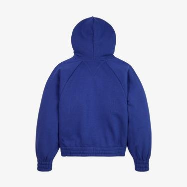  Tommy Hilfiger 985 Varsity Hoodie Kız Çocuk Mavi Sweatshirt
